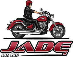 logo „JADĘ” Motocykle dla Wymagających. | Bogata oferta | Jakość i Uczciwość | Zamiana, Skup | RATY